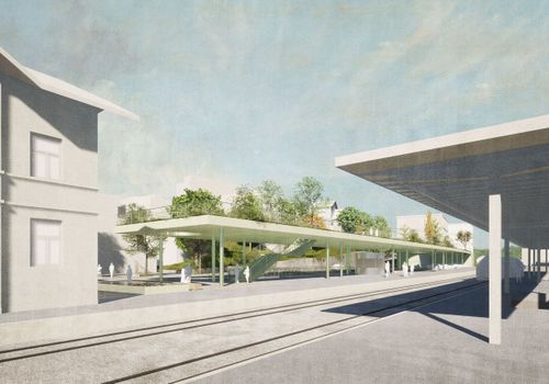 Estación y parque lineal