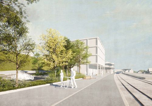 Estación y parque lineal